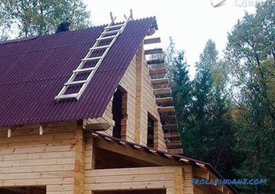 Gable acoperiș faceți-o singur - construirea unui acoperiș gable + fotografie