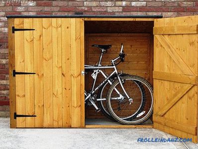 Garaj din lemn face-l singur - cum se face + scheme, foto