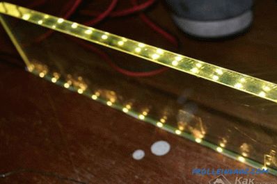Rafturile de iluminat cu LED-uri o faci singur