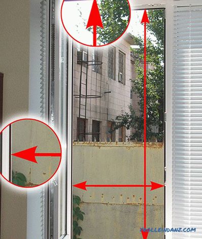 Cum se măsoară plasa de țânțari - măsurători și instalarea plaselor de țânțari