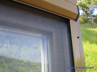 cum să instalați o plasă de țânțari pe o fereastră din plastic