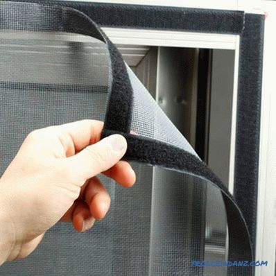 cum să instalați o plasă de țânțari pe o fereastră din plastic