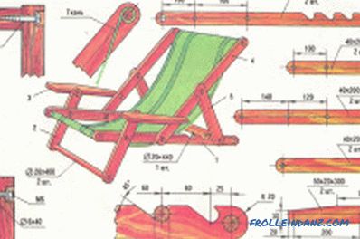 Șezlong din lemn DIY: design pliabil pentru relaxare