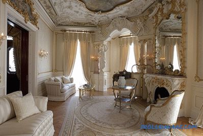 Stilul baroc în stilul interior - 40 de idei de fotografie