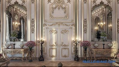 Stilul baroc în stilul interior - 40 de idei de fotografie