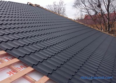 Ce este metalul mai bun sau ondulina pentru acoperișul unei case particulare
