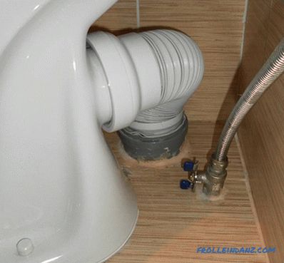 Cum se instalează ondularea pe toaletă