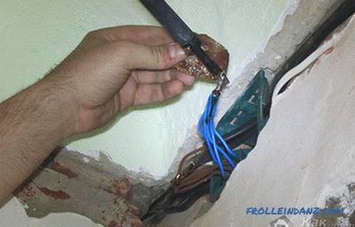 Cum se conectează cablurile în caseta de joncțiune