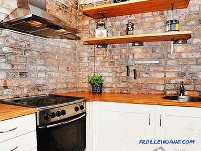 Designul pereților în bucătărie - în detaliu despre designul peretelui bucătăriei + fotografie