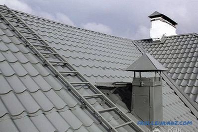 Scara pentru acoperiș faceți-o singură