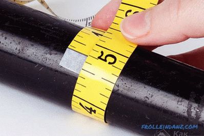Modul de măsurare a diametrului țevii - măsurați diametrul tubului