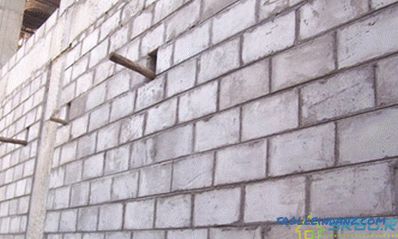 Blocuri de beton spumă - caracteristici, avantaje și dezavantaje + Video