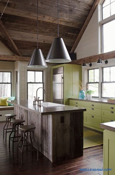 Cum se face o combinație de culori în interiorul bucătăriei + 21 exemplul de fotografie