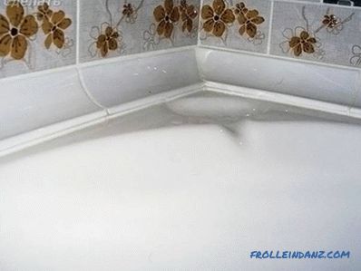 Cum să lipiți bordura ceramică pe baie