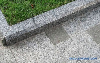 Cum să instalați o bordură pe trotuar - instalând o bordură