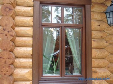 Instalarea de ferestre într-o casă din lemn: tehnologie de lucru (video)