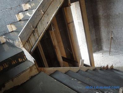Scări monolitice faceți-vă singur - scări din beton armat (+ fotografii)