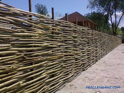 Cum se face un gard din lemn - un gard din lemn