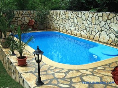 Do-it-yourself piscină de beton - piscină din beton + fotografie