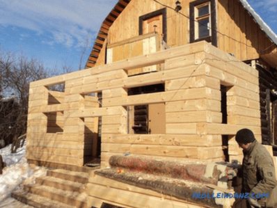 Extinderea la o casă din lemn: tehnologie de montaj, documentație necesară