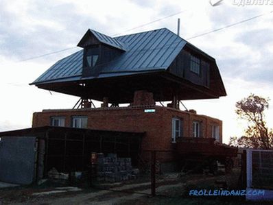 Cum de a ridica acoperișul casei - caracteristici tehnologice