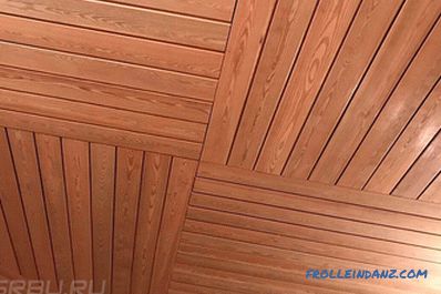 Cum să înveliți tavanul într-o casă din lemn - cele mai bune soluții