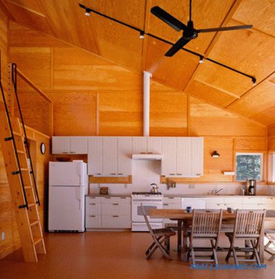 Cum să înveliți tavanul într-o casă din lemn - cele mai bune soluții