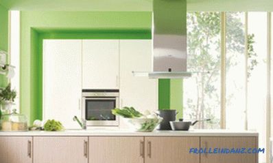 Culoarea fistică în interior - bucătărie, cameră de zi sau dormitor și o combinație cu alte culori