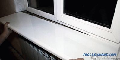Cum să înlocuiți un prag de fereastră - dezmembrarea și instalarea unui prag de fereastră