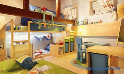 Cameră pentru copii în stil scandinav