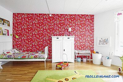 Cameră pentru copii în stil scandinav