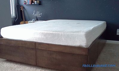 Cum să faci un pat de pat să o faci singur pas cu pas + Photo