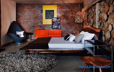 Dormitor în stil loft - 52 exemple de interior