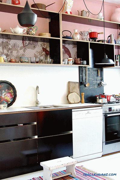 Bucătărie în stil scandinav - cum se creează un design interior, 70 de idei de fotografie