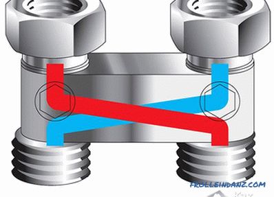 Conectarea inferioară a radiatoarelor de încălzire - schema conexiunii inferioare a unui radiator