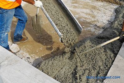 Cum sa faci beton - beton cu mainile proprii