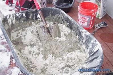 Cum sa faci beton - beton cu mainile proprii