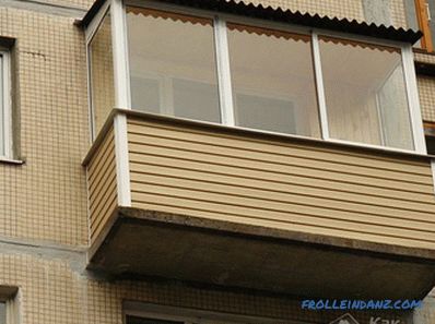 Pregătirea balconului pentru geamuri - lucrări preliminare la geamurile balconului