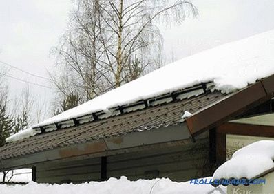 Cum se instalează dispozitivele de protecție împotriva zăpezii - instalarea dispozitivelor de protecție împotriva zăpezii pe acoperiș