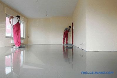 Cum de a alege o podea autonivelantă - tipuri de podele autonivelante