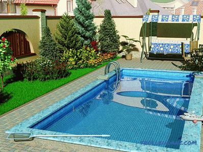 Piscină în țară cu mâinile lor + fotografii, scheme