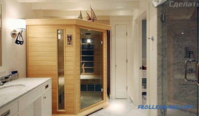 Sauna în apartament cu propriile mâini