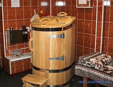 Sauna în apartament cu propriile mâini