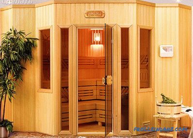 Sauna în apartament cu propriile mâini