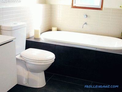 Combinarea unei băi și toaletă - cum se face reamenajarea (+ fotografie)