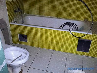 Combinarea unei băi și toaletă - cum se face reamenajarea (+ fotografie)