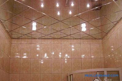 Cum se face un tavan suspendat în baie