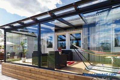 Cum să atașați o verandă casei cu propriile mâini (+ fotografii)