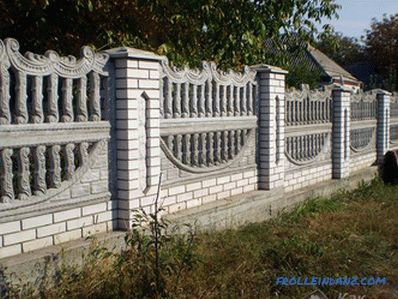 Construiți-vă gardul de cărămidă - construirea unui gard din cărămidă (+ fotografii)