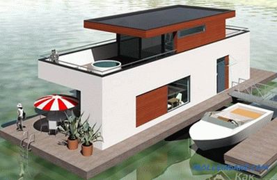 Cum de a construi o casă pe apă